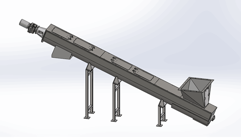 不鏽鋼螺旋管式輸送機 不鏽鋼螺旋管式輸送機