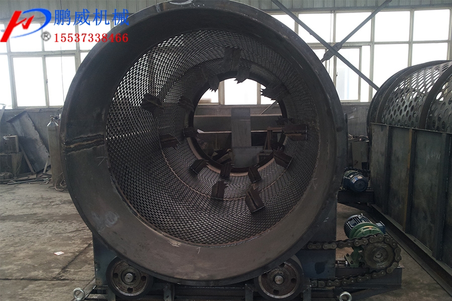 滾筒篩的篩網固定方式